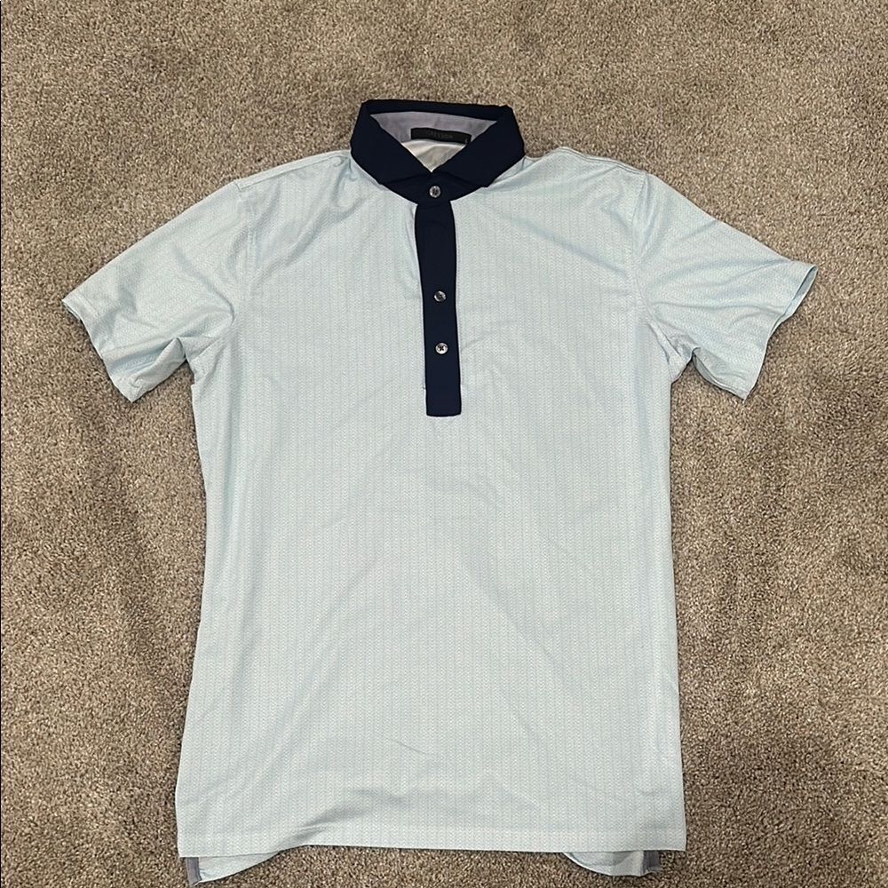 Greyson White and Black Polo Shirt Classic Design